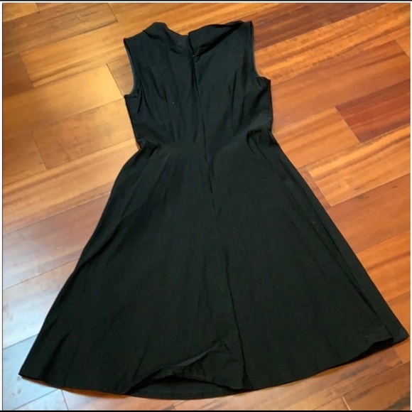 Miusol black elegant, classic, retro A-Line dress - Picture 2 of 5
